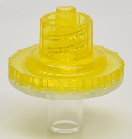 Transducer Protector-Luer Lock-Yellow